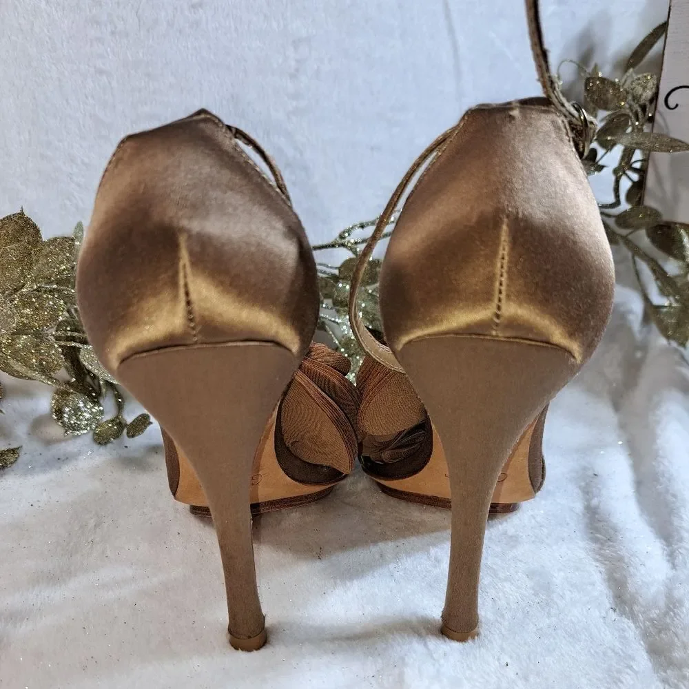 Glint Heels satin Heels